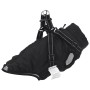 Abrigo para perro con arnés impermeable reflectante L negro de , Ropa para perros - Ref: Foro24-4019909, Precio: 18,60 €, Des...