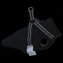 Abrigo para perro con arnés impermeable reflectante L negro de , Ropa para perros - Ref: Foro24-4019909, Precio: 18,60 €, Des...