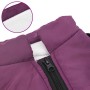 Abrigo para perro con arnés impermeable reflectante M morado | Foro24|Onlineshop| Casa, Jardín y Más Foro24.es