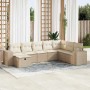 Set de sofás de jardín y cojines 8 piezas ratán sintético beige | Foro24|Onlineshop| Casa, Jardín y Más Foro24.es