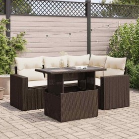 Comprar Set comedor de jardín 5 piezas y cojines