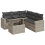 Set de sofás de jardín 6 pzas y cojines ratán sintético gris | Foro24|Onlineshop| Casa, Jardín y Más Foro24.es