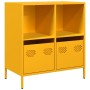 Aparador acero laminado en frío amarillo mostaza 68x39x73,5 cm | Foro24|Onlineshop| Casa, Jardín y Más Foro24.es