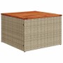 Set de sofás de jardín con cojines 9 pzas ratán sintético beige by , Garden sets - Ref: Foro24-3325832, Price: 618,94 €, Disc...