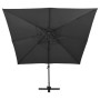 Cantilever parasol with black double roof 300x300 cm by vidaXL, Umbrellas - Ref: Foro24-312376, Price: 307,44 €, Discount: %