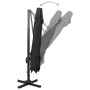 Cantilever parasol with black double roof 300x300 cm by vidaXL, Umbrellas - Ref: Foro24-312376, Price: 307,44 €, Discount: %