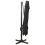 Cantilever parasol with black double roof 300x300 cm by vidaXL, Umbrellas - Ref: Foro24-312376, Price: 307,44 €, Discount: %