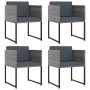 Garden furniture set 9 pieces with gray synthetic rattan cushions by vidaXL, Garden sets - Ref: Foro24-313100, Price: 457,39 ...