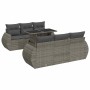 Set de sofás de jardín 7 pzas con cojines ratán sintético gris | Foro24|Onlineshop| Casa, Jardín y Más Foro24.es