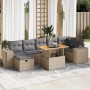 Set sofás jardín y cojines 5 pzas ratán sintético acacia beige von , Gartensets - Ref: Foro24-3328095, Preis: 648,60 €, Rabat...