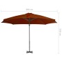 Cantilever umbrella with aluminum pole terracotta 300 cm by vidaXL, Umbrellas - Ref: Foro24-312307, Price: 144,11 €, Discount: %