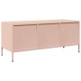 Mueble para TV acero laminado en frío rosa 101,5x39x43,5 cm | Foro24|Onlineshop| Casa, Jardín y Más Foro24.es