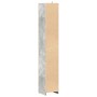 Armario baño madera contrachapada gris hormigón 30x30x183,5 cm de , Muebles de baño - Ref: Foro24-856063, Precio: 71,97 €, De...