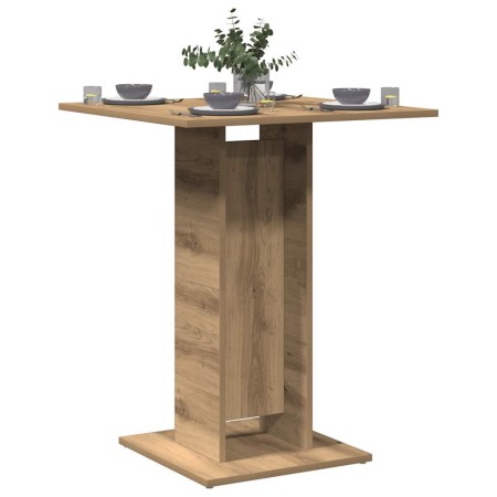 Mesa de bistró madera de ingeniería roble artisan 60x60x75 cm | Foro24|Onlineshop| Casa, Jardín y Más Foro24.es