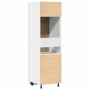 Mueble frigorífico madera ingeniería roble artisan 60x57x207 cm de , Armarios de cocina - Ref: Foro24-856126, Precio: 197,21 ...