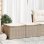 Set sofás jardín y cojines 2 pzas ratán sintético acacia beige | Foro24|Onlineshop| Casa, Jardín y Más Foro24.es