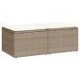 Set sofás jardín y cojines 2 pzas ratán sintético acacia beige von , Gartensets - Ref: Foro24-3328661, Preis: 113,56 €, Rabat...