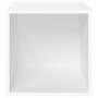 TV furniture 4 pcs white plywood 37x35x37 cm by vidaXL, TV Furniture - Ref: Foro24-805500, Price: 57,10 €, Discount: %