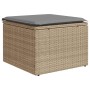 Set sofás jardín y cojines 2 pzas ratán sintético acacia beige | Foro24|Onlineshop| Casa, Jardín y Más Foro24.es