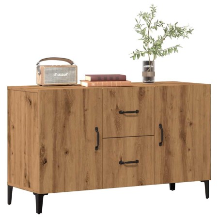 Aparador de madera de ingeniería roble artisan 100x36x60 cm von , Sideboards - Ref: Foro24-856905, Preis: 108,96 €, Rabatt: %