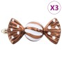 Bolas de Navidad 98 unidades marrón Ø3/4/6 cm by , Festive decorations - Ref: Foro24-4100014, Price: 24,42 €, Discount: %