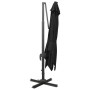 Cantilever umbrella with pole and black LED lights 300 cm by vidaXL, Umbrellas - Ref: Foro24-312348, Price: 292,49 €, Discoun...