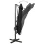 Cantilever umbrella with pole and black LED lights 300 cm by vidaXL, Umbrellas - Ref: Foro24-312348, Price: 292,49 €, Discoun...