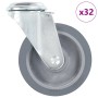 Ruedas giratorias con agujero pasador 32 unidades 100 mm | Foro24|Onlineshop| Casa, Jardín y Más Foro24.es