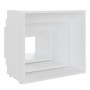 Mesas apilables 3 piezas madera contrachapada blanco von , Seitentische - Ref: Foro24-808576, Preis: 55,74 €, Rabatt: %