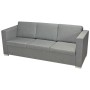 Conjunto de sofás 2 unidades tela gris claro by , Sofas - Ref: Foro24-274212, Price: 761,73 €, Discount: %