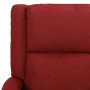 Sillón de masaje elevable tela rojo tinto | Foro24|Onlineshop| Casa, Jardín y Más Foro24.es