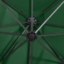 Cantilever parasol with pole and green LED lights 300 cm by vidaXL, Umbrellas - Ref: Foro24-312329, Price: 185,18 €, Discount: %