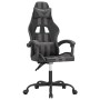 Gaming chair synthetic leather black and gray by , Gaming chairs - Ref: Foro24-3143822, Price: 127,96 €, Discount: %