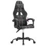 Gaming chair synthetic leather black and gray by , Gaming chairs - Ref: Foro24-3143822, Price: 127,96 €, Discount: %