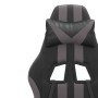 Silla gaming cuero sintético negro y gris de , Sillones para videojuegos - Ref: Foro24-3143822, Precio: 127,96 €, Descuento: %