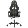 Silla gaming cuero sintético negro y camuflaje de , Sillones para videojuegos - Ref: Foro24-3143829, Precio: 117,83 €, Descue...