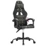 Silla gaming cuero sintético negro y camuflaje de , Sillones para videojuegos - Ref: Foro24-3143829, Precio: 117,83 €, Descue...