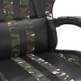 Silla gaming cuero sintético negro y camuflaje de , Sillones para videojuegos - Ref: Foro24-3143829, Precio: 117,83 €, Descue...