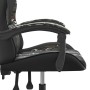 Silla gaming cuero sintético negro y camuflaje de , Sillones para videojuegos - Ref: Foro24-3143829, Precio: 117,83 €, Descue...