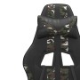 Silla gaming cuero sintético negro y camuflaje de , Sillones para videojuegos - Ref: Foro24-3143829, Precio: 117,83 €, Descue...