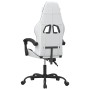 Silla gaming cuero sintético blanco y negro de , Sillones para videojuegos - Ref: Foro24-3143876, Precio: 117,99 €, Descuento: %