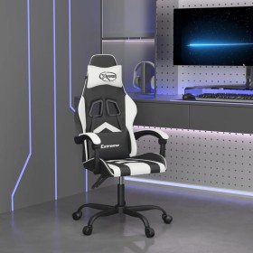 Comprar Silla gaming cuero sintético negro y