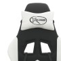 Silla gaming cuero sintético negro y blanco | Foro24|Onlineshop| Casa, Jardín y Más Foro24.es