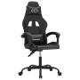 Silla gaming cuero sintético negro de , Sillones para videojuegos - Ref: Foro24-3143874, Precio: 117,16 €, Descuento: %