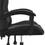 Silla gaming giratoria cuero sintético negro de , Sillones para videojuegos - Ref: Foro24-349575, Precio: 117,16 €, Descuento: %