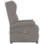 Sillón de masaje elevable tela gris taupé by , Electric massage chairs - Ref: Foro24-289748, Price: 342,39 €, Discount: %