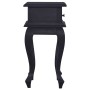 Mesita de noche de madera maciza de caoba negro café claro by , Nightstands - Ref: Foro24-288820, Price: 86,42 €, Discount: %