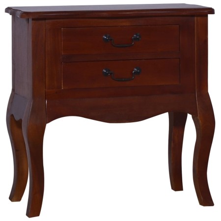 Mesita de noche clásica madera maciza caoba marrón 60x30x60 cm by , Nightstands - Ref: Foro24-288883, Price: 103,20 €, Discou...