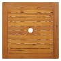 Mesa plegable de jardín de madera maciza de acacia 60x60x75 cm de vidaXL, Mesas de jardín - Ref: Foro24-313595, Precio: 64,77...