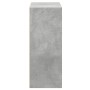 Estantería 2 niveles contrachapada gris hormigón 40x30x76,5cm by , Bookcases and shelves - Ref: Foro24-800931, Price: 53,99 €...